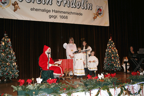 Fridolin-Weihnachtsfeier